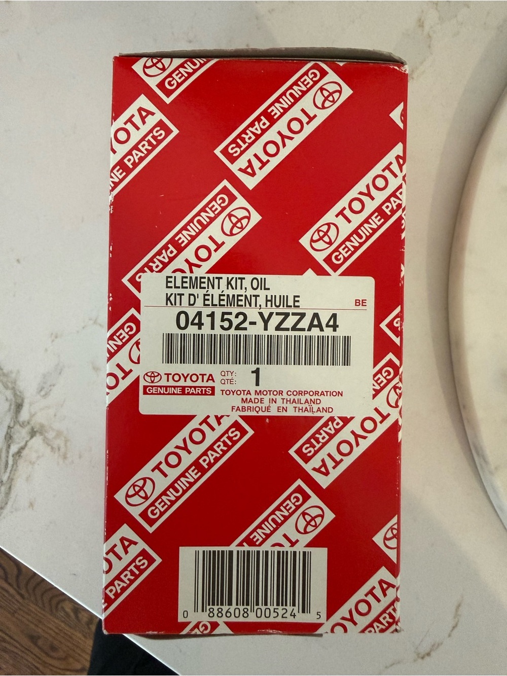 Toyota Element Oil Kit